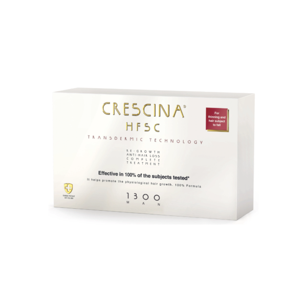 Crescina HFSC Transdermic Complete Treatment 1300 Man 10+10F