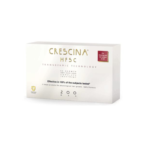 Crescina HFSC Transdermic Complete Treatment 200 Man 10+10FL