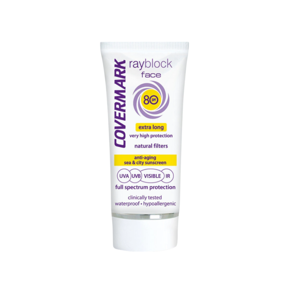 RAYBLOCK FACE SPF80 HE VISIBLE NON TINTED  50ML